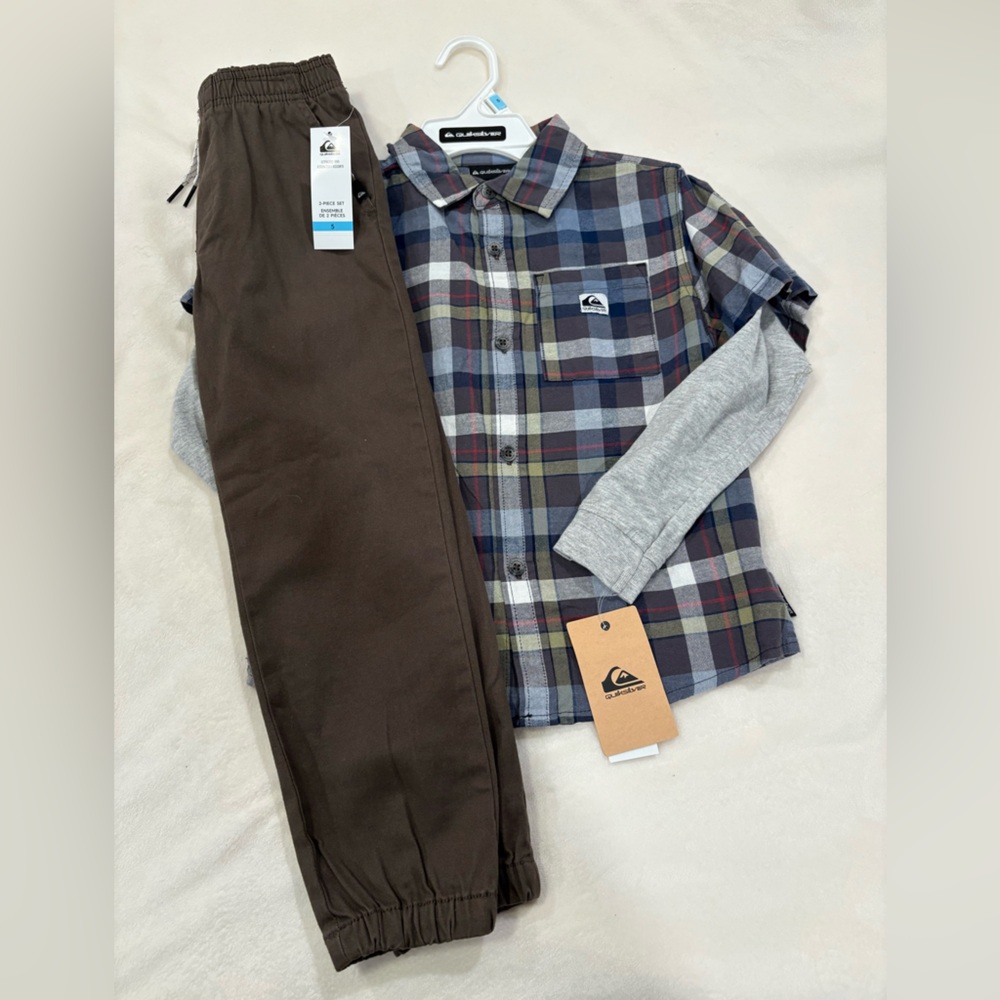 Quiksilver Matching Set Size 5 NWT